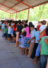 Food Line at the Dump